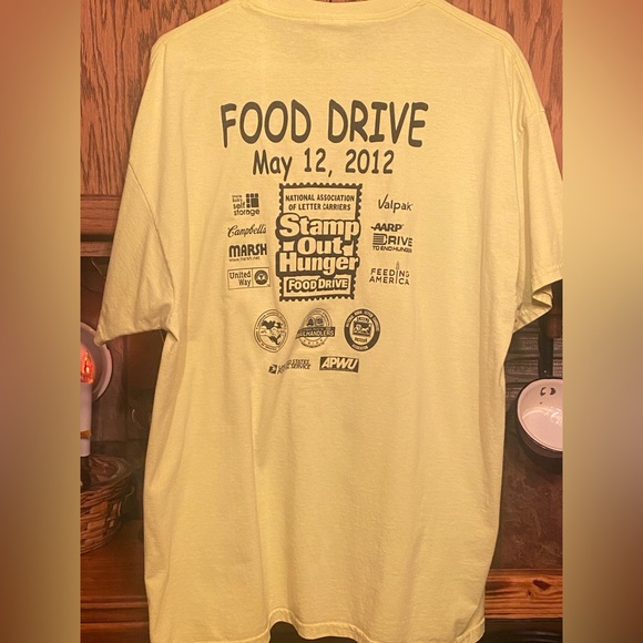 NALC STAMP OUT HUNGER T-SHIRT - Picture 2 of 2